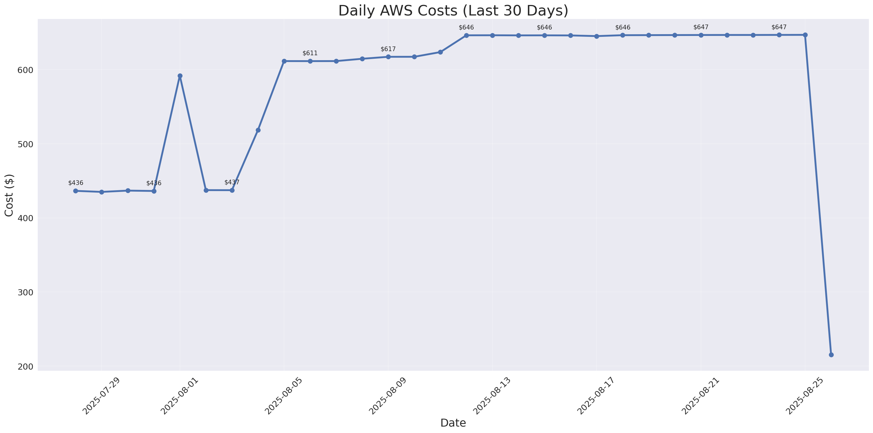 Daily Costs