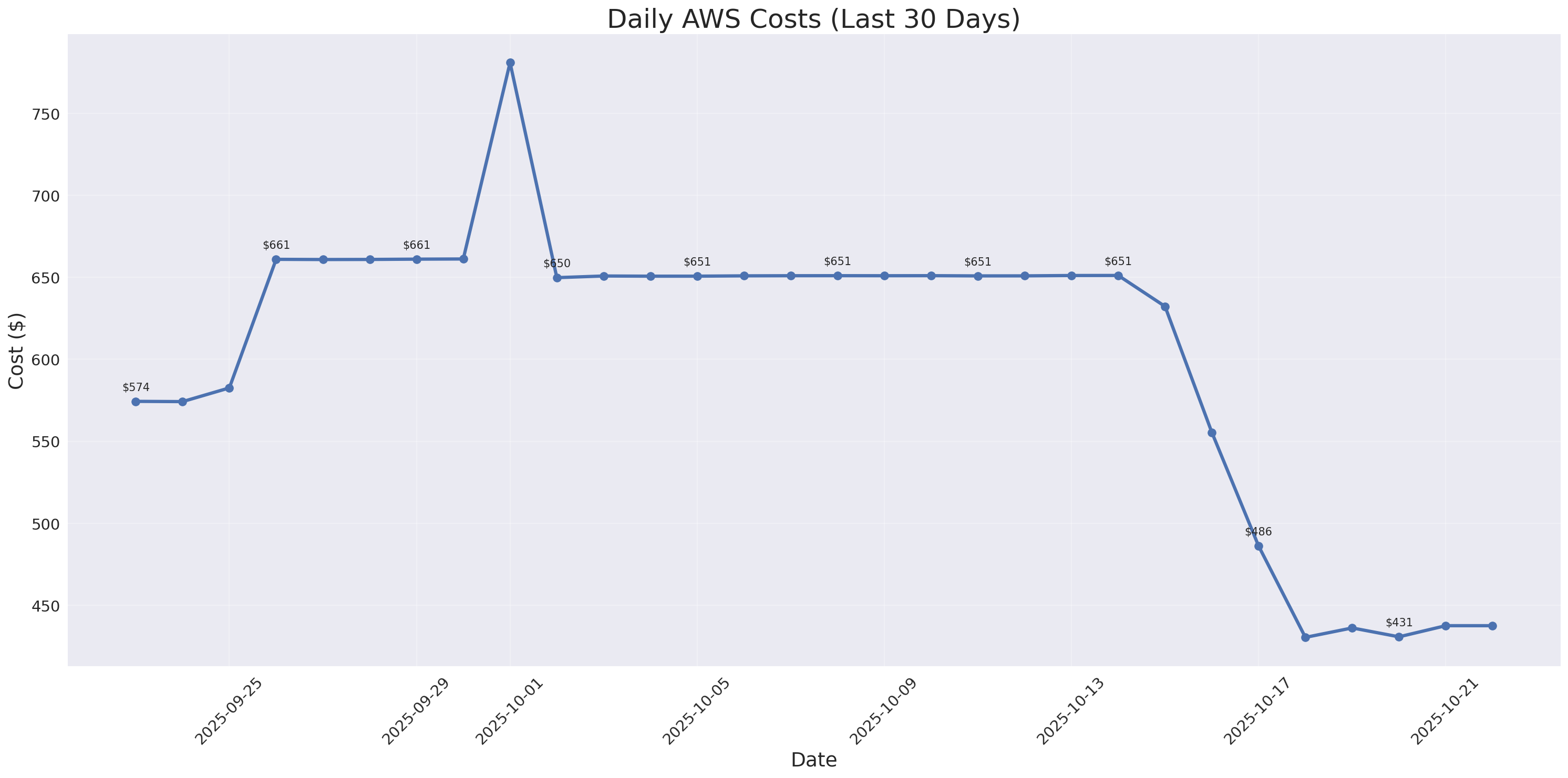 Daily Costs