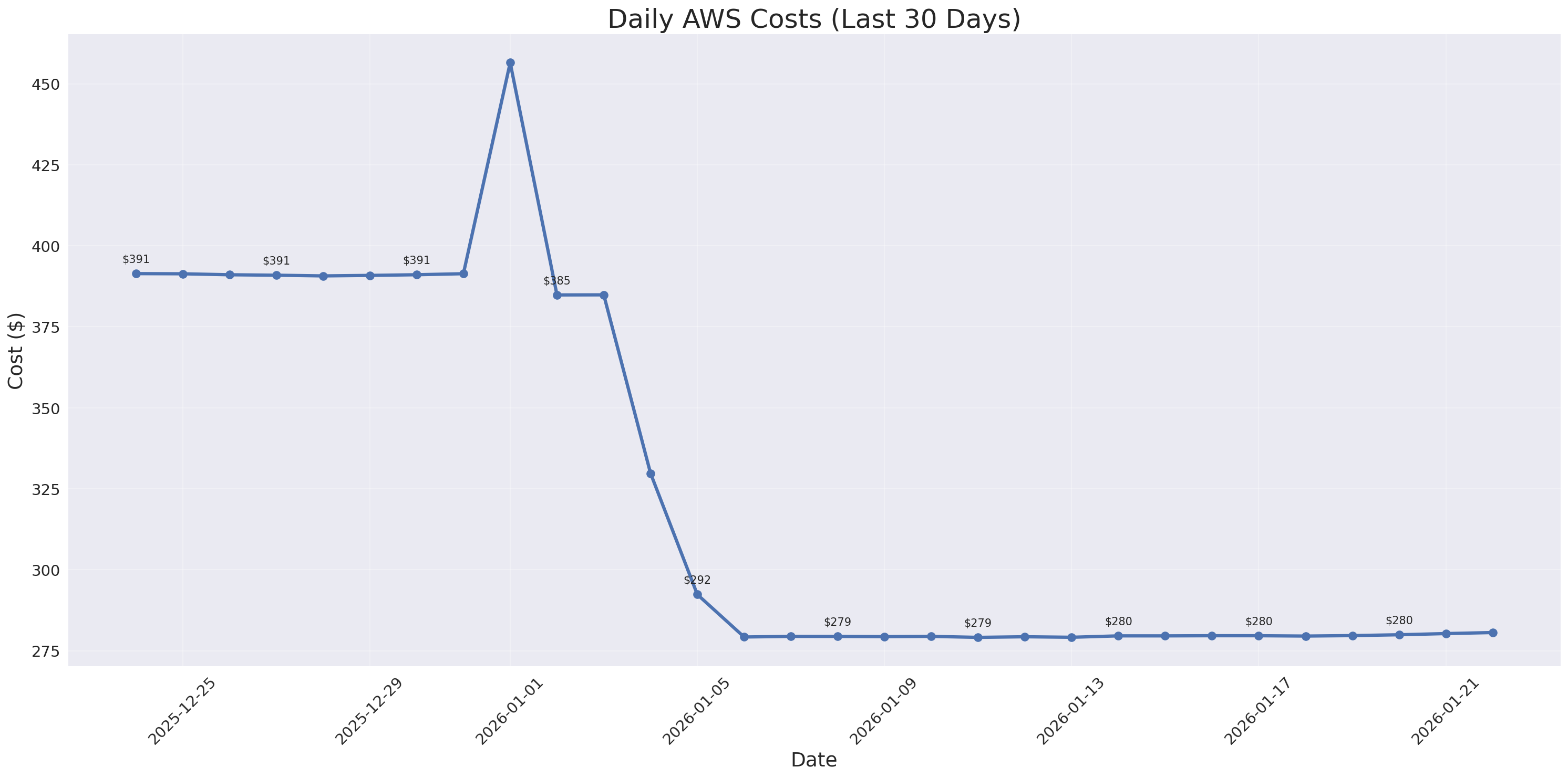 Daily Costs